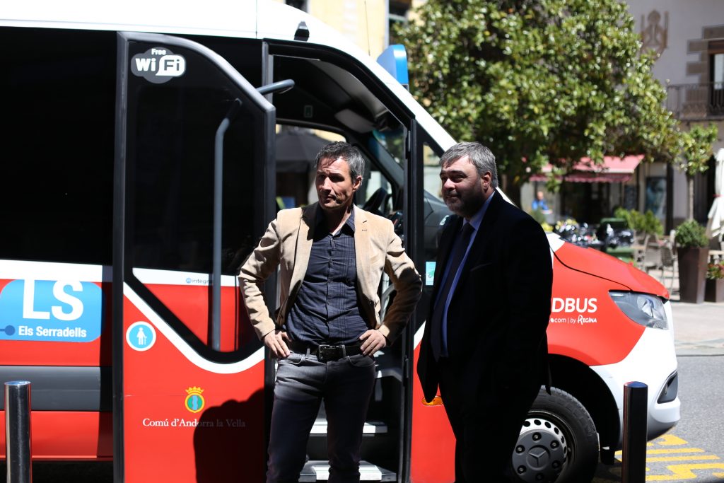 Ampliación del recorrido del bus comunal de Andorra la Vella